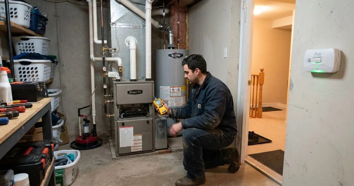 Gas leak and carbon monoxide warning signs: what to do